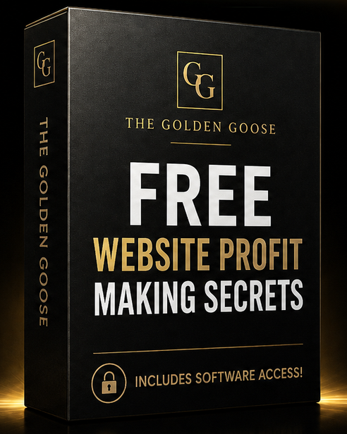 The Golden Goose: Free Website Profit Making Secrets bonus, includes software access
