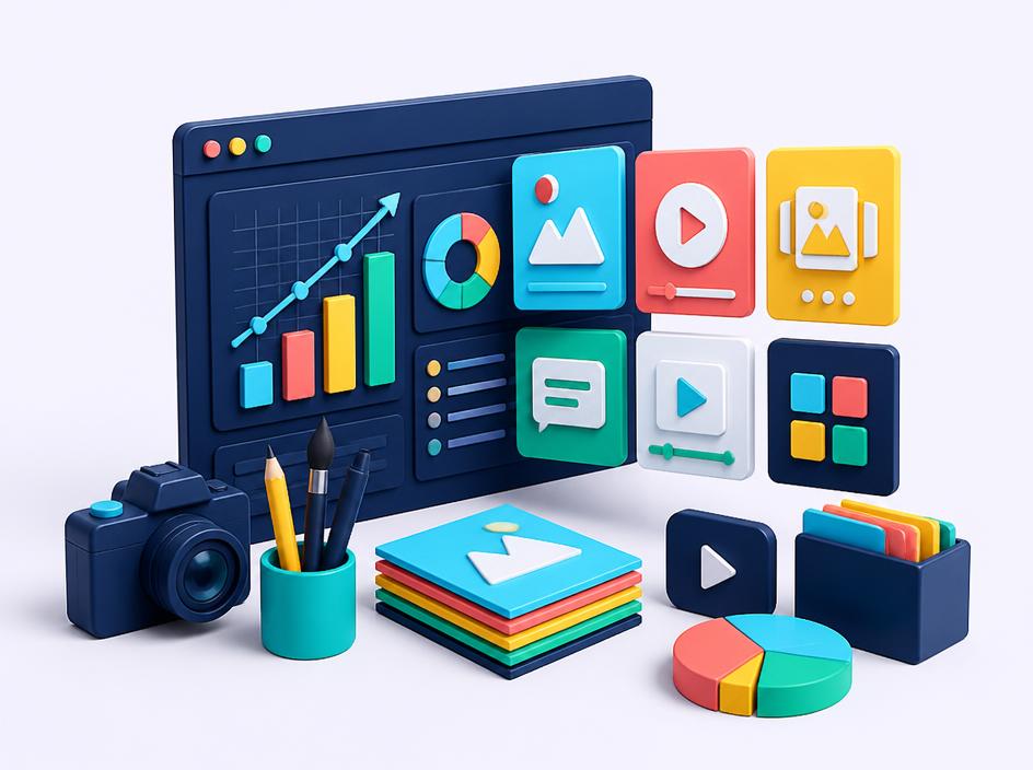 Commission Cycle Breakout Engine social media content system visual