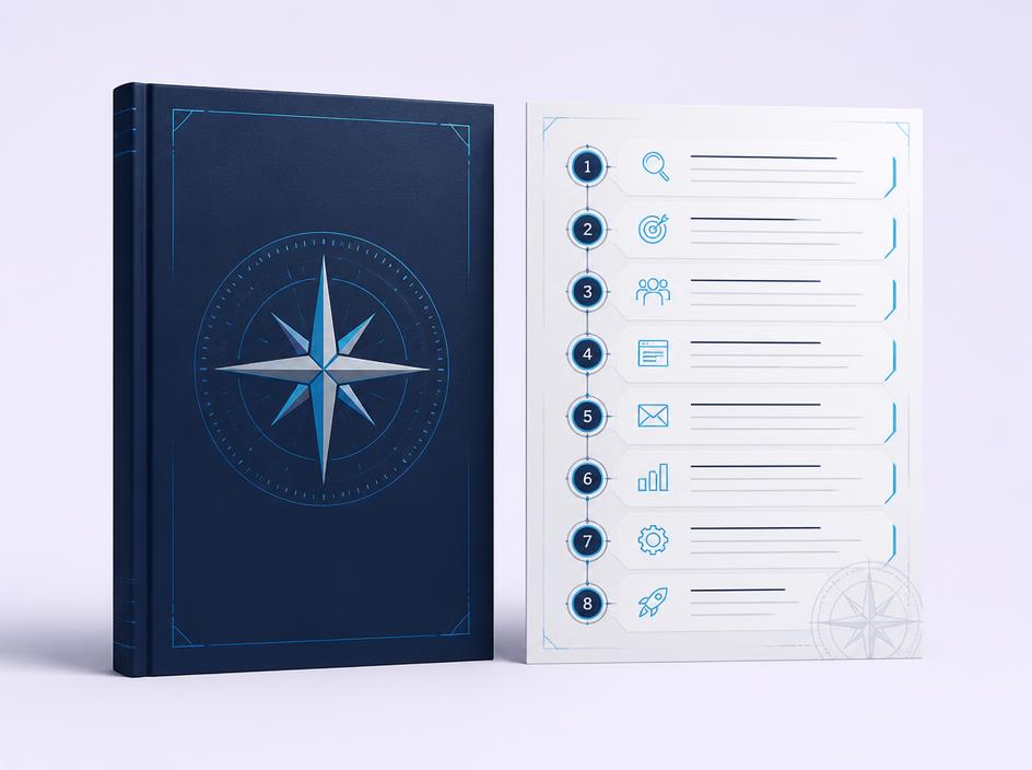Commission Cycle Master Blueprint eight-week affiliate marketing roadmap visual
